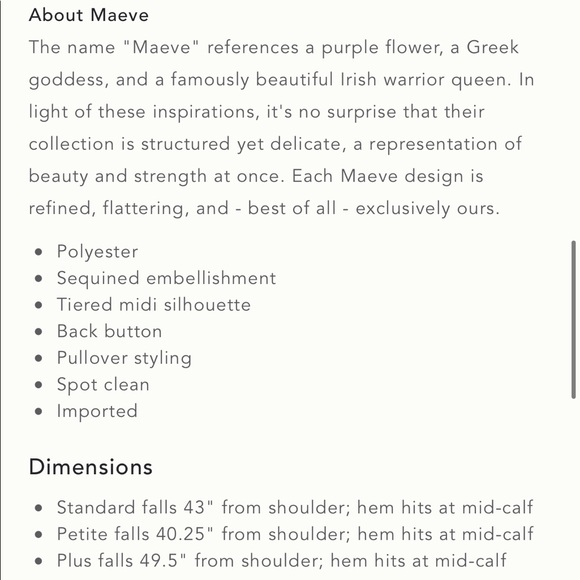 ANTHROPOLOGIE "Maeve" Rose Gold Sequin Tiered Midi Dress - Picture 4 of 12